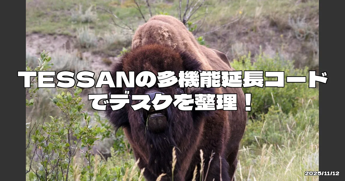 EyeCatchTitle: デスク周りをスッキリと整理できる多機能タップで快適な作業環境を